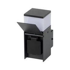 DASTEN EL16 F SO B   Záhradné svietidlo so zásuvkou